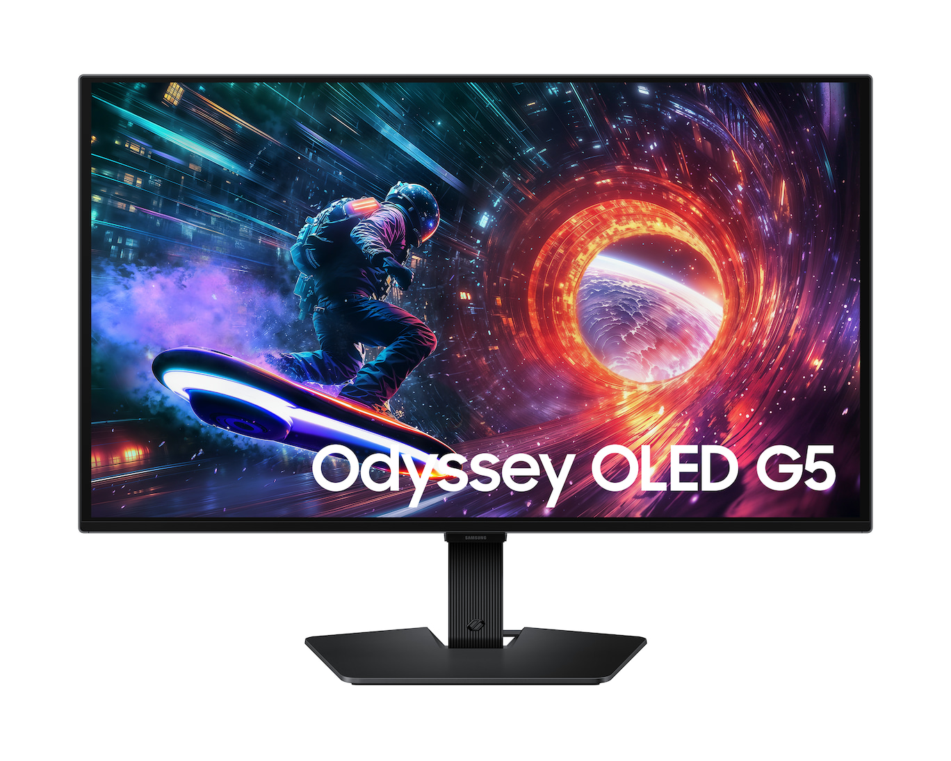 Samsung  27'' Odyssey OLED G5 LS27FG500SUXEN Monitor - 2560x1440, QHD, OLED, 144Hz, 0,03ms, FreeSync, G-Sync, Gamer, Fekete