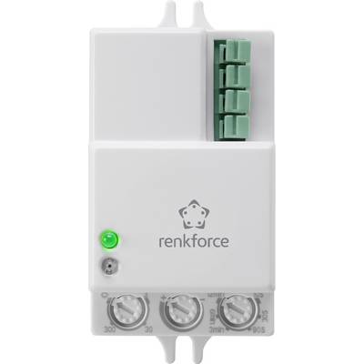 Mennyezeti/fali nagyfrekvenciás HF mozgásérzékelő 360 ° relés, fehér, Renkforce Mennyezeti/fali nagyfrekvenciás HF mozgásérzékelő 360 ° relés, fehér, Renkforce