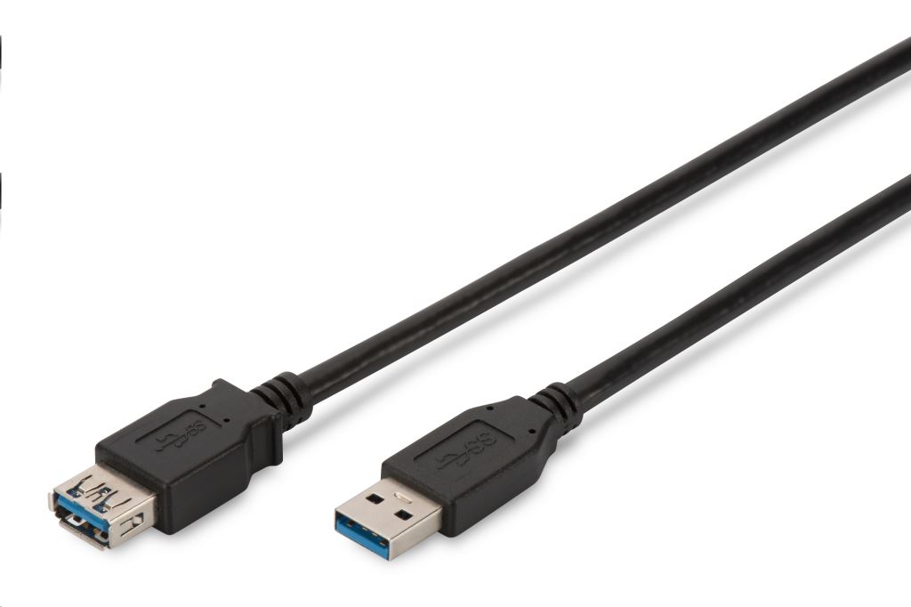 Assmann USB 3.0 hosszabbító kábel 1.8m (AK-300203-018-S) Assmann USB 3.0 hosszabbító kábel 1.8m (AK-300203-018-S)