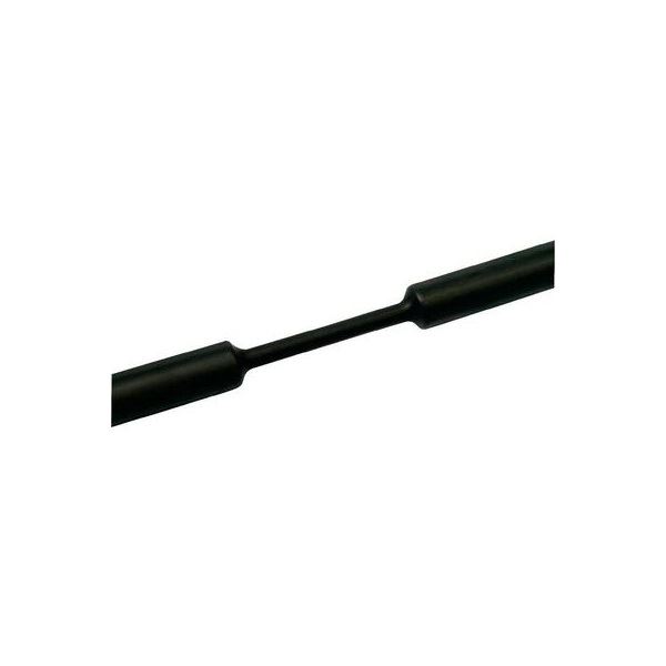Tracon 12,7-6,4mm zsugorcső 10db/csomag fekete (ZS127)