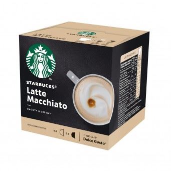 Nescafé Starbucks Latte Macchiato kapszula 12db Nescafé Starbucks Latte Macchiato kapszula 12db