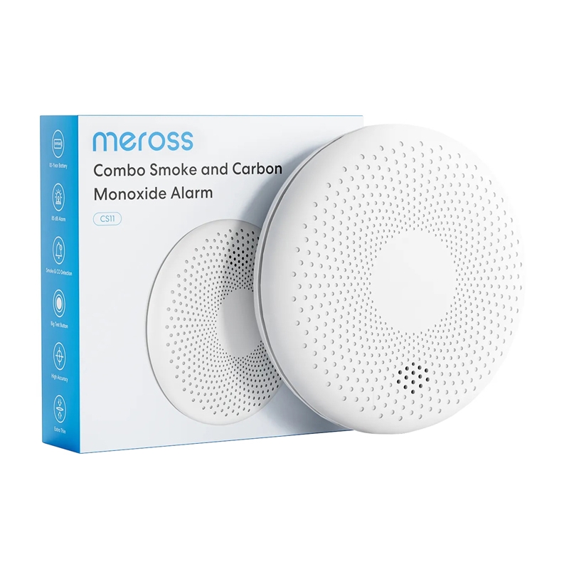 Meross CS11-EU füst- és szén-monoxid-érzékelő