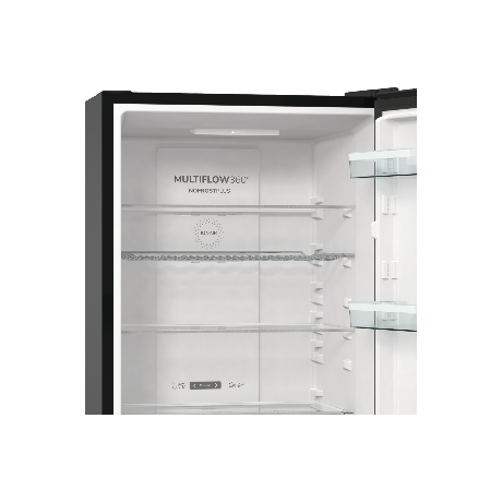 Gorenje NRK619EABXL4 alulfagyasztós hűtőszekrény fekete Gorenje NRK619EABXL4 alulfagyasztós hűtőszekrény fekete