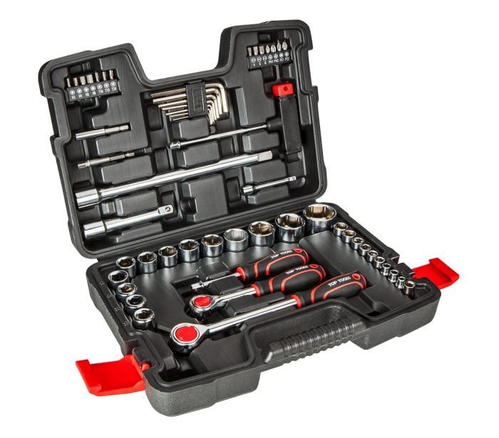 Top Tools Dugókulcskészlet 1/4" 1/2" 53db (38D530) Top Tools Dugókulcskészlet 1/4" 1/2" 53db (38D530)