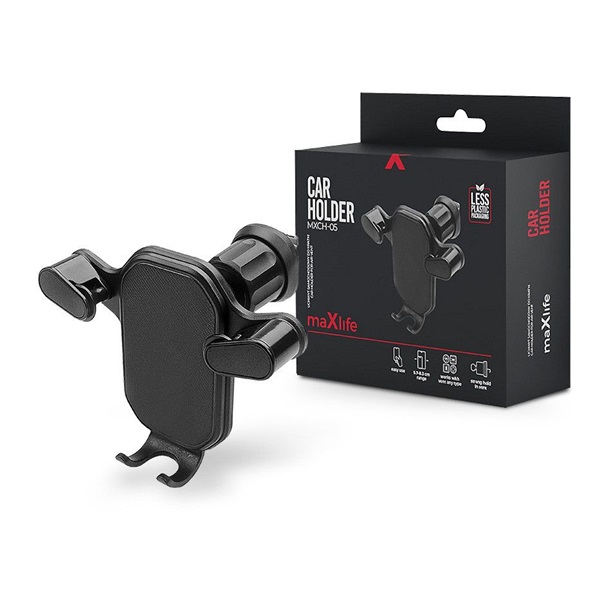Maxlife TF-0244 Maxlife univerzális szellőzőrácsba illeszthető autós tartó Maxlife TF-0244 Maxlife univerzális szellőzőrácsba illeszthető autós tartó