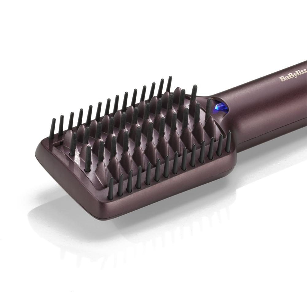 Babyliss AS6400E Air Power Smooth hajegyenesítő kefe Mályva