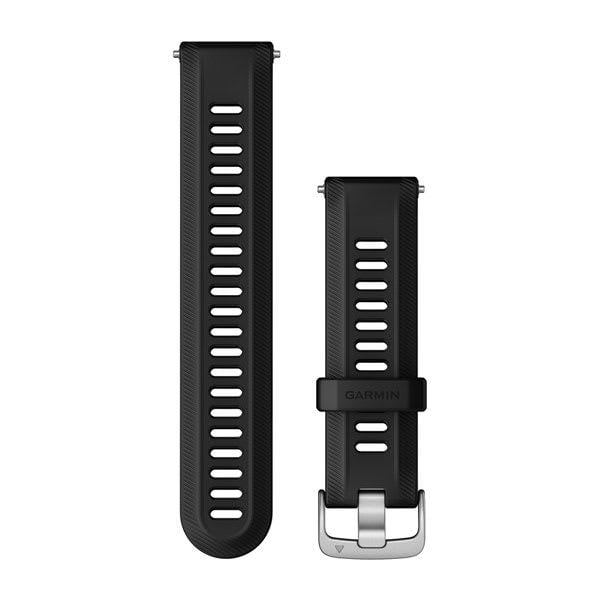 Garmin óraszíj Forerunner 955 fekete, ezüst csattal (010-11251-3U) Garmin óraszíj Forerunner 955 fekete, ezüst csattal (010-11251-3U)