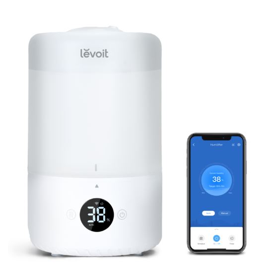 Levoit LUH-D301S-WEU Dual200S Smart ultraszonikus hidegpárásító 3L fehér  