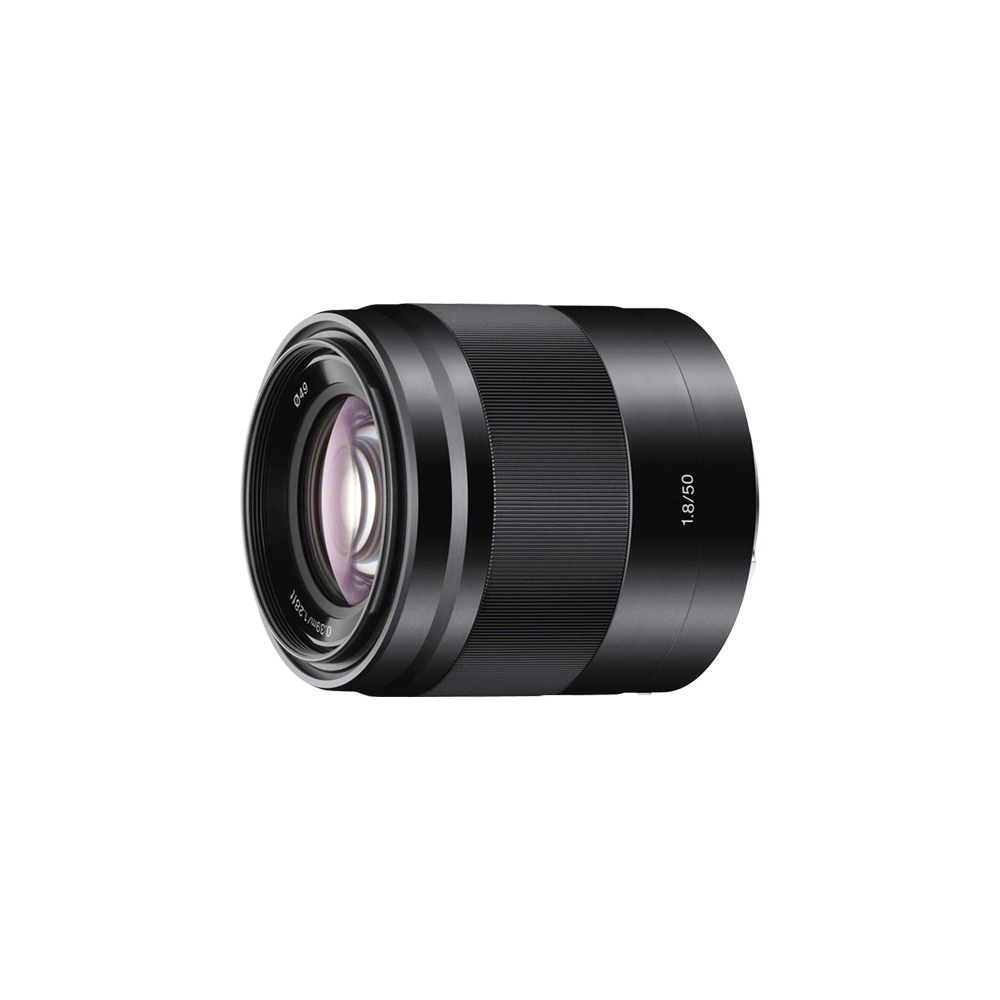 SONY 50mm f/1.8 E OSS Fekete objektív