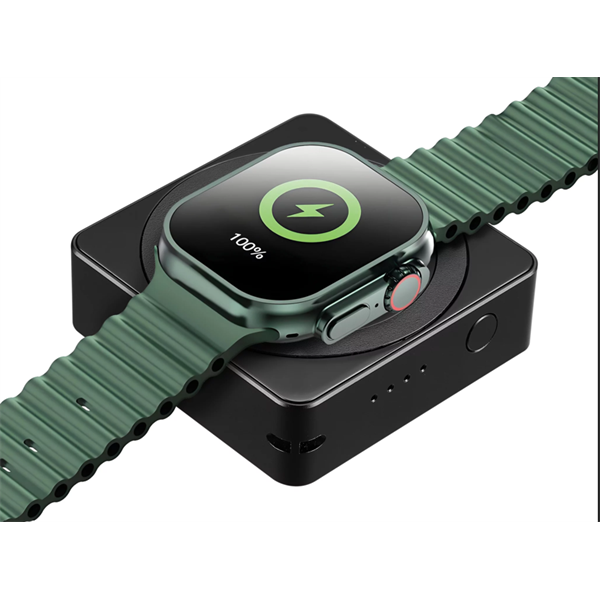 SANDBERG 3 in 1 mágneses powerbank, 5000 mAh (18.5 Wh), carry - on approved, 1,8 cm, 5 év garancia