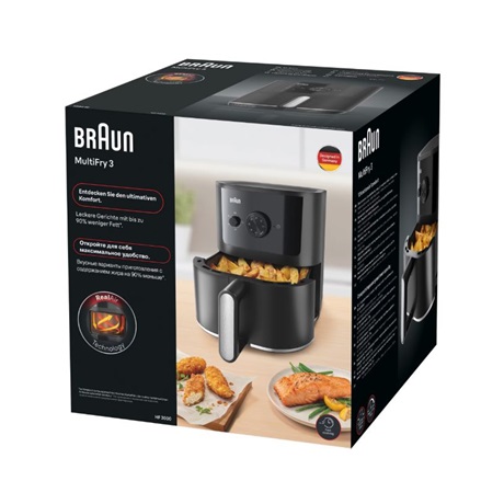 Braun HF3000 Forrólevegős sütő