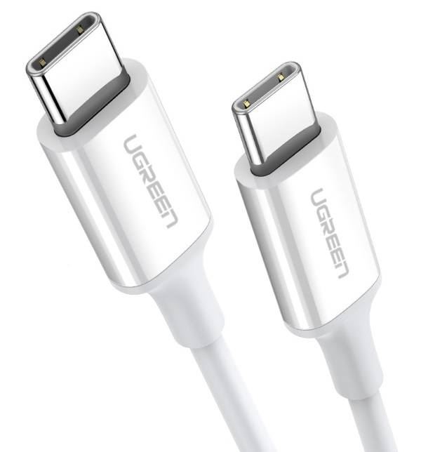 UGREEN US264 USB-C kábel, 60W, 1.5m, fehér (60519) UGREEN US264 USB-C kábel, 60W, 1.5m, fehér (60519)