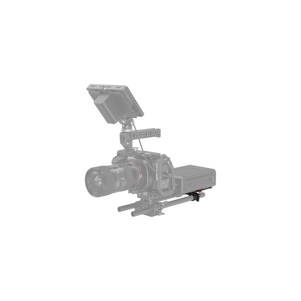 SMALLRIG V Mount Battery Plate with Dual 15mm Rod Clamp 