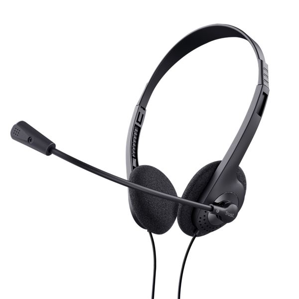 Trust   24659 Basics Headset fekete