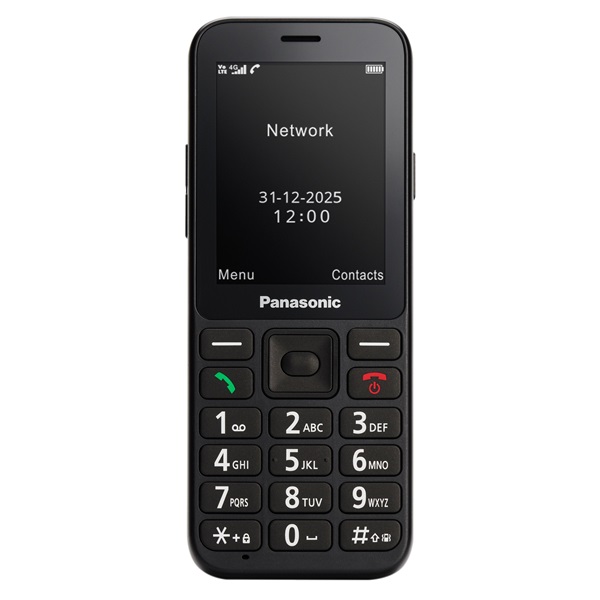 Panasonic KX-TU250EXB 2,4" 4G fekete mobiltelefon Panasonic KX-TU250EXB 2,4" 4G fekete mobiltelefon