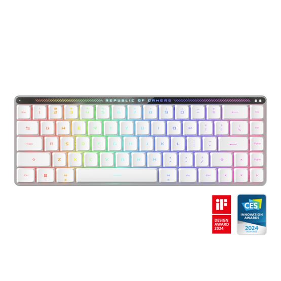 ASUS ROG Falchion RX Low Profile vezeték nélküli billentyűzet fehér ASUS ROG Falchion RX Low Profile vezeték nélküli billentyűzet fehér