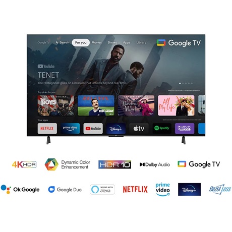Tcl 75P639 UHD GOOGLE SMART TV