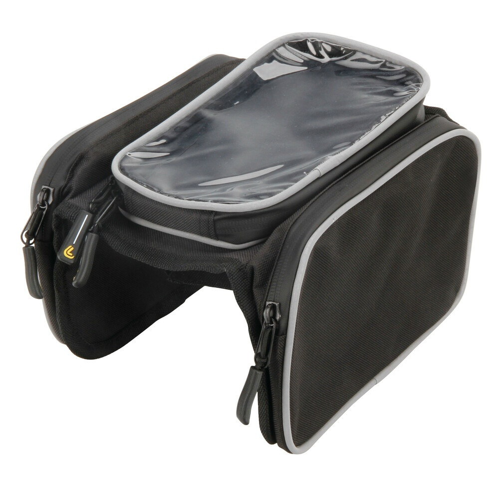 Lampa Kerékpár Táska Vázra 1,5L Vízálló 3 Részes (0194605)