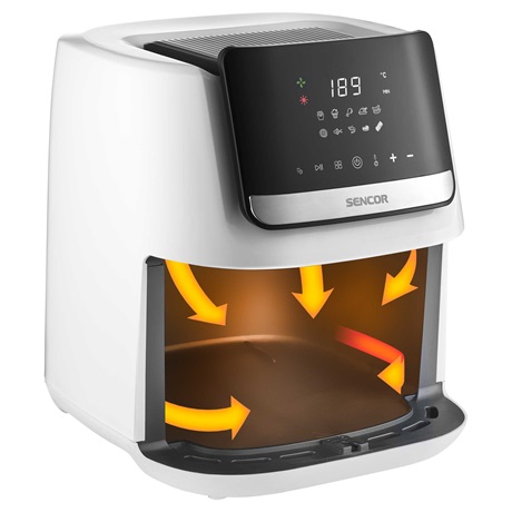 Sencor SFR 6551WH  6,5 L Forrólevegős sütő