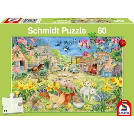 Schmidt My little farm 60 db-os puzzle (4001504564193)
