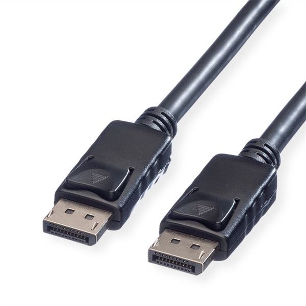 Roline DisplayPort v1.2 apa-apa kábel 3m fekete (11.04.5983-20)