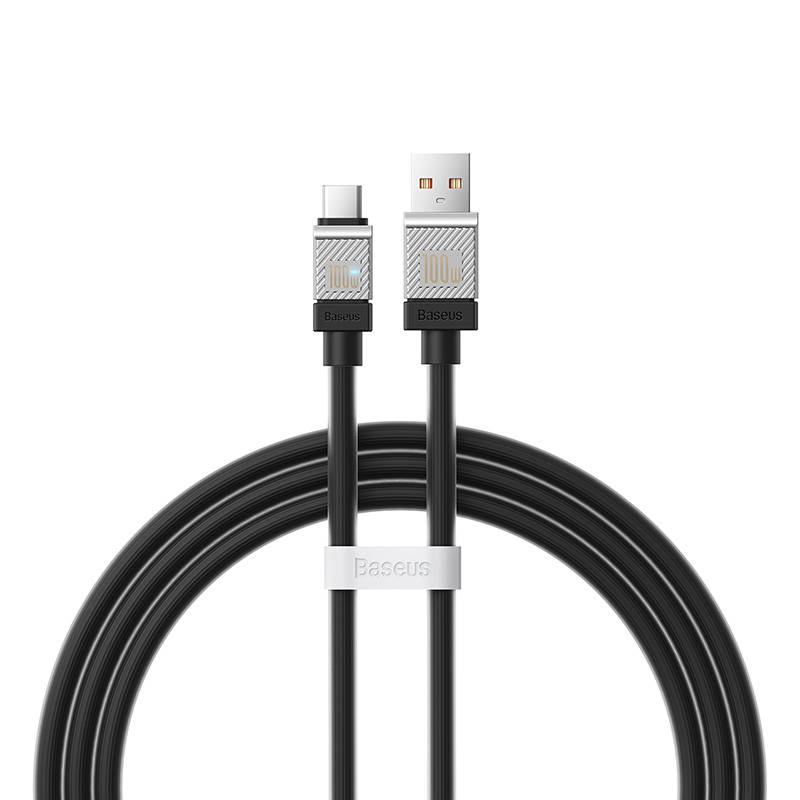 Cable USB do USB-C Baseus CoolPlay 100W 1m (black)