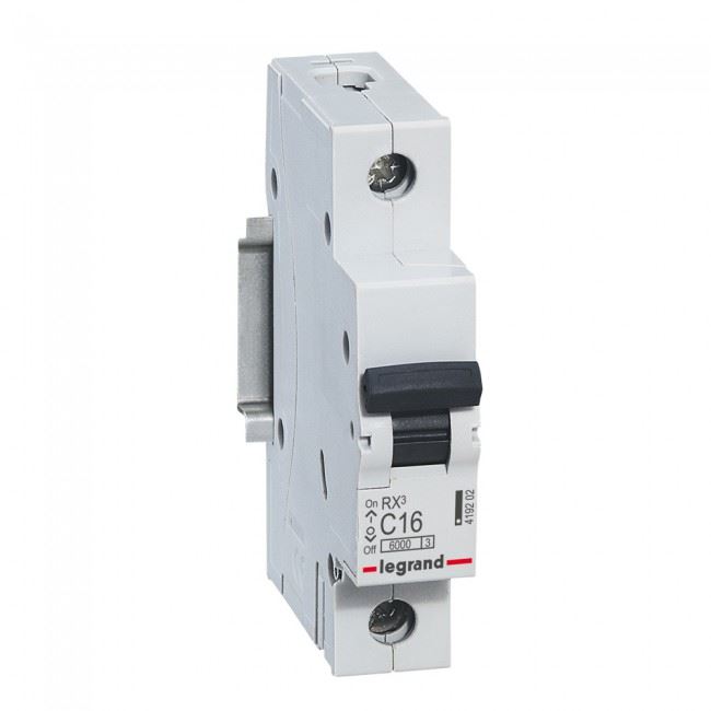 Legrand RX3 C16 6kA BIC 1 pólusú kismegszakító (419202)