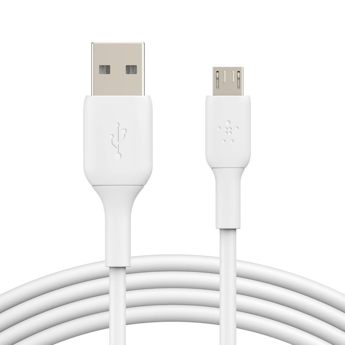Belkin BoostCharge USB-A - Micro-USB kábel 1m fehér (CAB005bt1MWH) Belkin BoostCharge USB-A - Micro-USB kábel 1m fehér (CAB005bt1MWH)