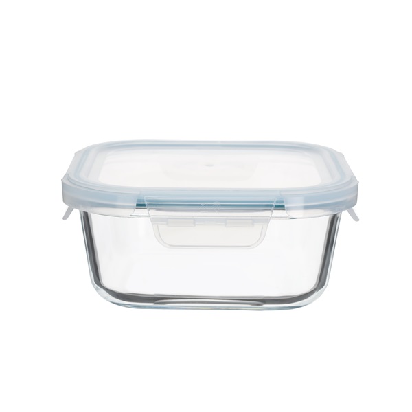 TOO KT-85 üveg 320 ml-es hőálló négyzet alakú ételtároló csatolható műanyag tetővel TOO KT-85 üveg 320 ml-es hőálló négyzet alakú ételtároló csatolható műanyag tetővel