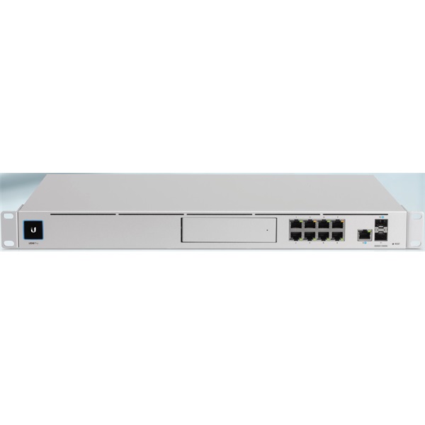 Ubiquiti UniFi Dream Machine PRO 8xGbE LAN 1xSFP 1xSFP+ 19" 1U komplett (Switch, Tűzfal, Controller, VPN) hálózati eszkö