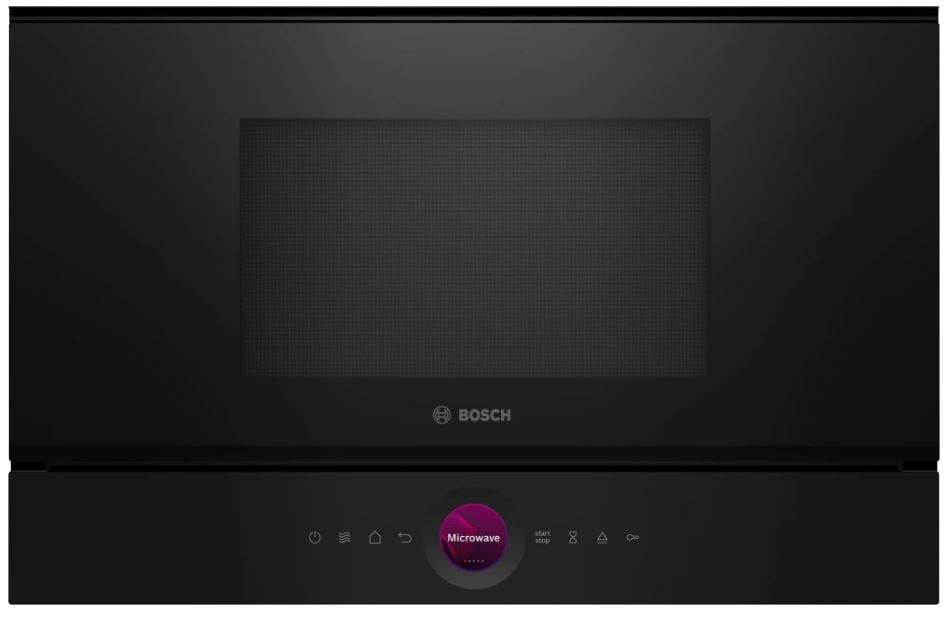 Bosch BFR7221B1 beépíthető mikrohullámú sütő fekete