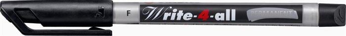 STABILO "Write-4-all" alkoholos marker 0,7 mm kúpos fekete (156/46)