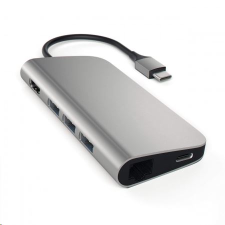 Satechi Aluminium TYPE-C Multi-Port Adapter asztroszürke