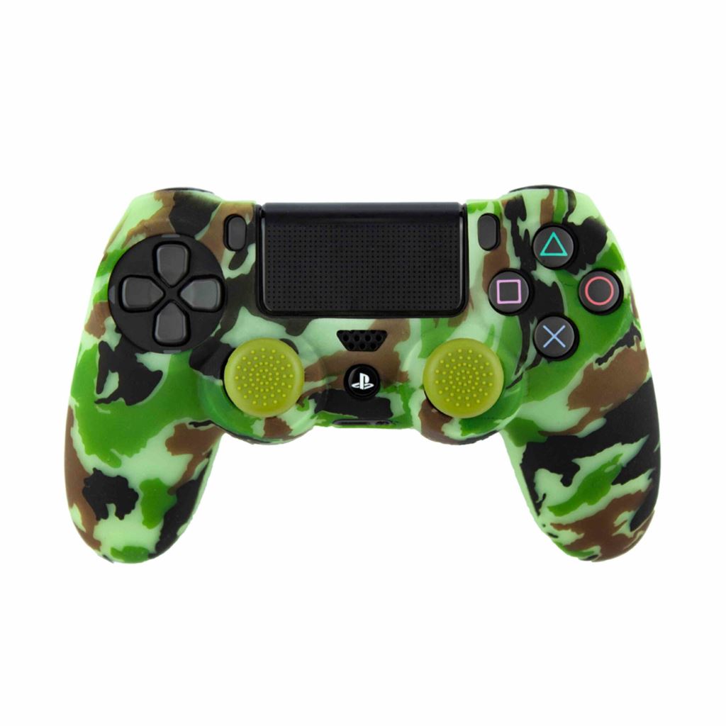 FR-TEC Woodland PS4 kontroller gumiborítás és analóg kupak terepmintás (FT0019) FR-TEC Woodland PS4 kontroller gumiborítás és analóg kupak terepmintás (FT0019)