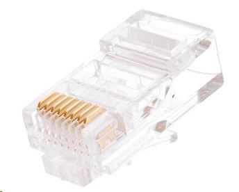 Nikomax UTP dugó, Cat5e, 8P8C-R ,egyenes tüske, 50µ 100db (NMC-RJ88RE50UD1-100) Nikomax UTP dugó, Cat5e, 8P8C-R ,egyenes tüske, 50µ 100db (NMC-RJ88RE50UD1-100)