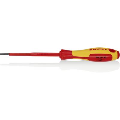 VDE egyenes csavarhúzó, penge szélesség: 3 mm, Knipex 98 20 30 VDE egyenes csavarhúzó, penge szélesség: 3 mm, Knipex 98 20 30