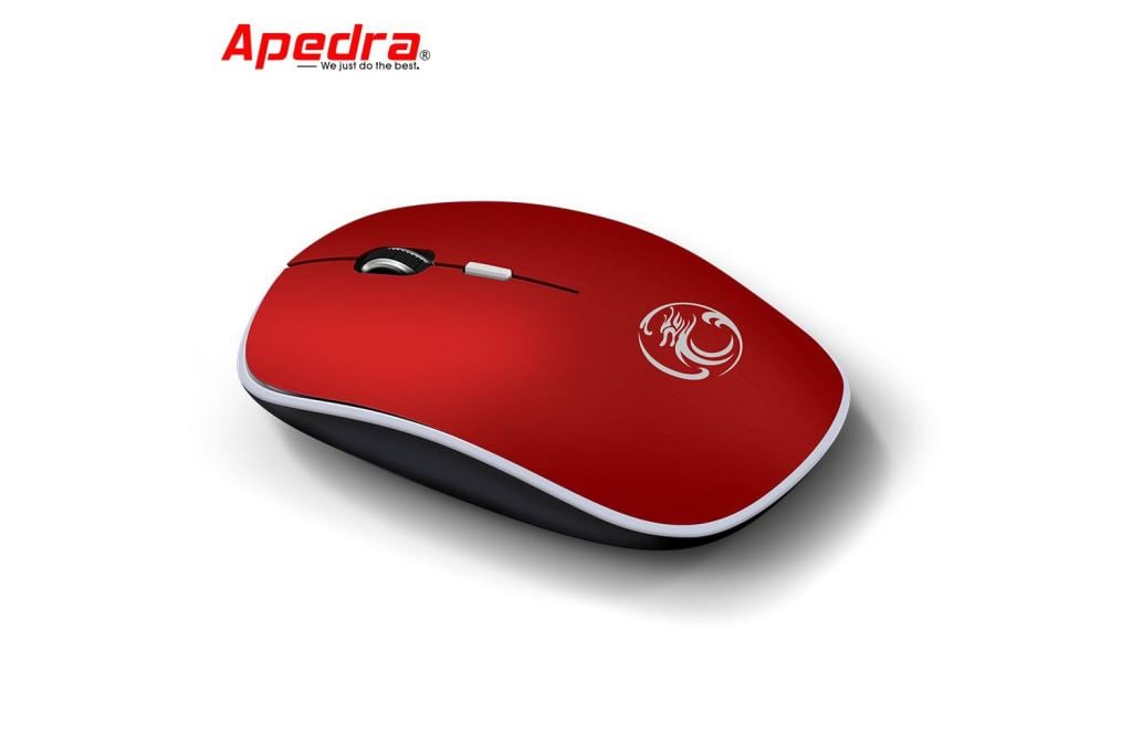 Apedra G-1600 vezeték nélküli egér piros Apedra G-1600 vezeték nélküli egér piros