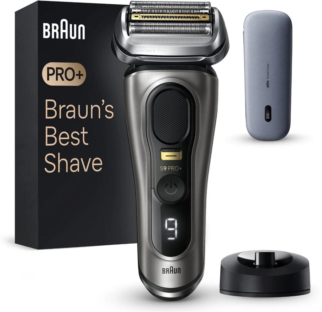 Braun Series 9 Pro+ Wet & Dry borotva + Braun 7 HC7390 hajvágó