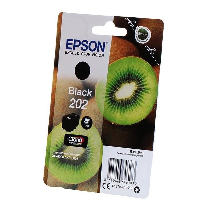 Epson 202 Claria Premium tintapatron fekete (C13T02E14010) Epson 202 Claria Premium tintapatron fekete (C13T02E14010)