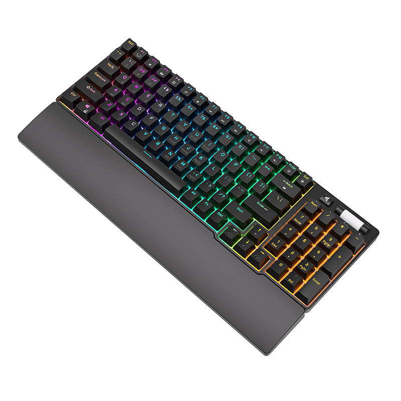 Mechanical keyboard Royal Kludge RK96 RGB, Brown switch (black)