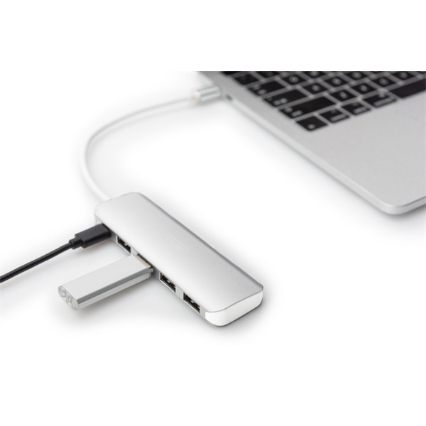 Digitus USB 3.0 4 portos Type C Hub (DA-70242-1)