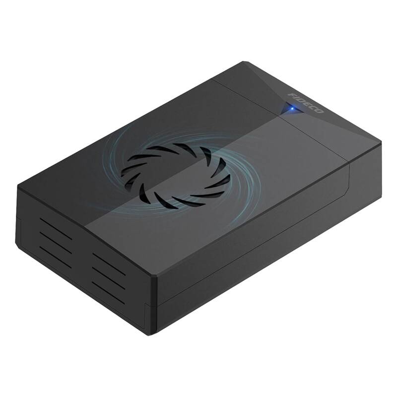 FIDECO P3U  USB 3.0 SATA 2.5"/3.5" Ventilátorral HDD/SSD Ház 
