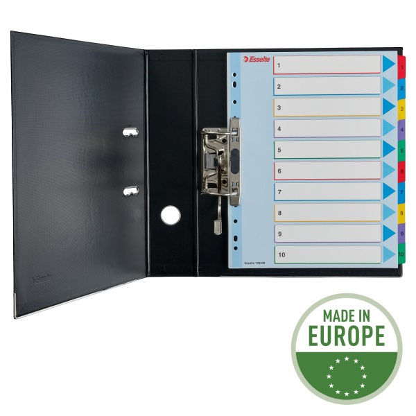 Esselte A4 újraírható 1-10 regiszter