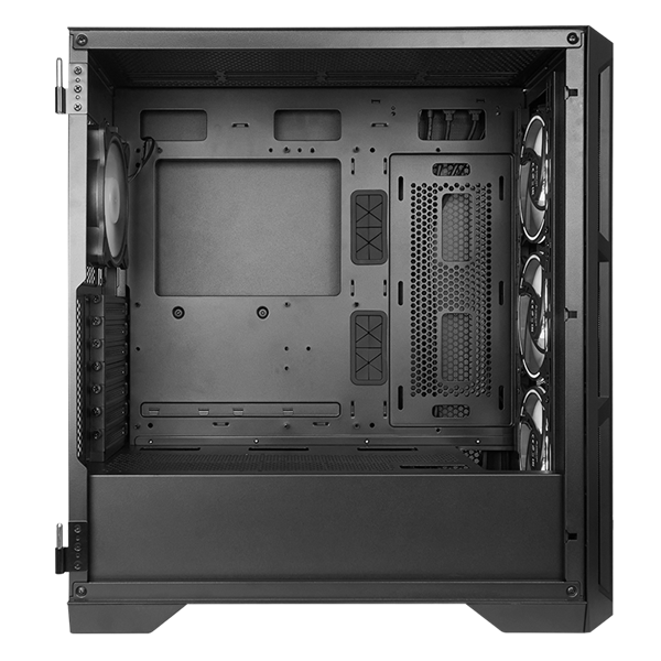 CHIEFTEC  Gaming APEX GA-01B-TG-OP ATX RGB  4xRGB Ventillátor Edzett Üveg Számítógépház fekete