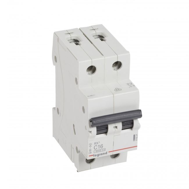 Legrand RX3 C16 6kA BIC 2 pólusú kismegszakító (419224)