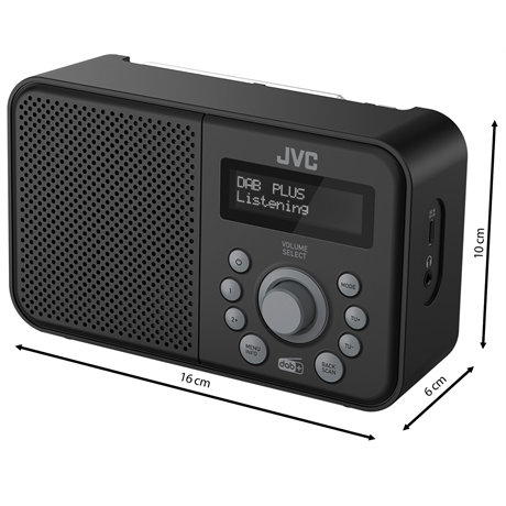 Jvc RAE313BDAB Táskarádió