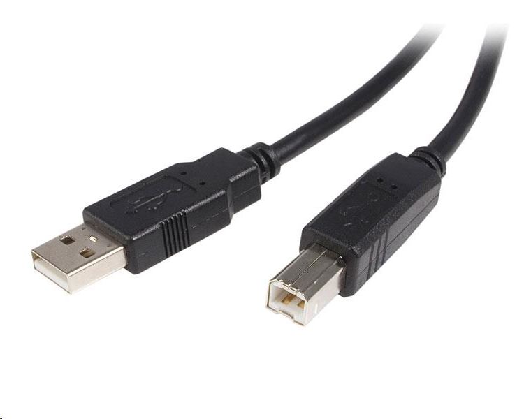 StarTech.com USB A -> USB B kábel fekete (USB2HAB3M)