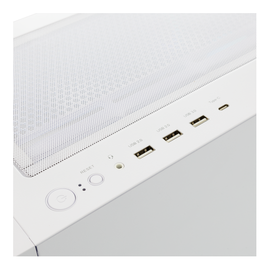  White Shark Midi GCC-2401W WARHEAD Számítógépház Fehér
