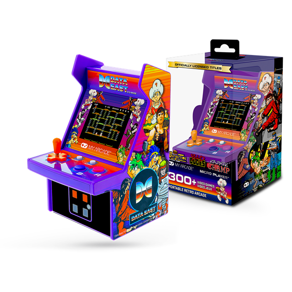 MY ARCADE Data East Micro Player Hordozható