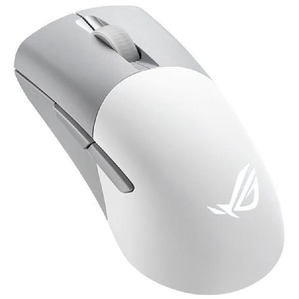 ASUS ROG Keris Wireless AimPoint vezeték nélküli gamer egér Moonlight White - fehér (90MP02V0-BMUA10)